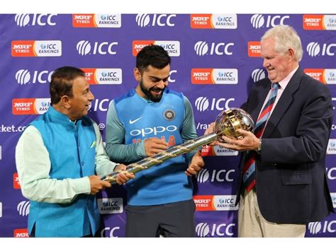 Kohli Gets His Hands On The Test Championship Mace Again Cricket365