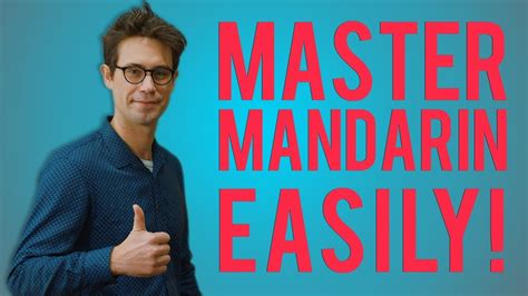 Master Mandarin The Easy Way YouTube