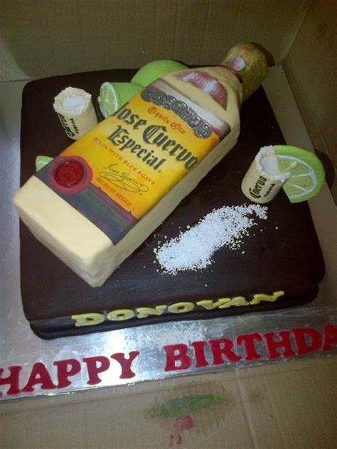 Tequila Lover Themed Cake Tequila Cakes Themed Cakes Amazing Cakes