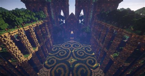Older Dreams Temple By Mrbatou Cinematic Minecraft Map