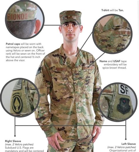 Air Force Adopts Armys Occupational Camouflage Pattern Uniform