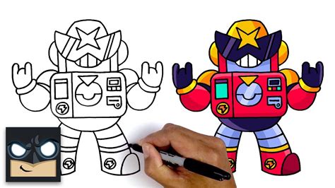 How to draw bull super easy | brawl stars drawing tutorial with coloring page. How To Draw Surge | Brawl Stars - YouTube