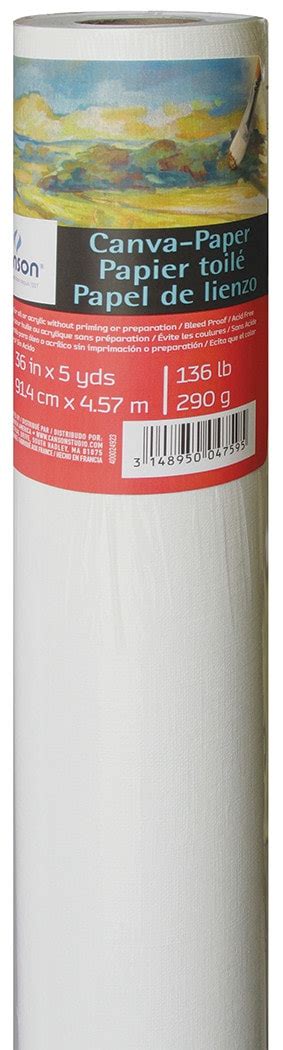 Canson Foundation Canva Paper Roll 36in X 5 Yds Michaels