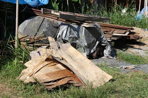 Garbage Heap In Construction Sites Stock Image Image Of Objects