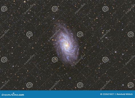 Triangulum Galaxy M33 Stock Image Image Of Night Planetarium 232621827