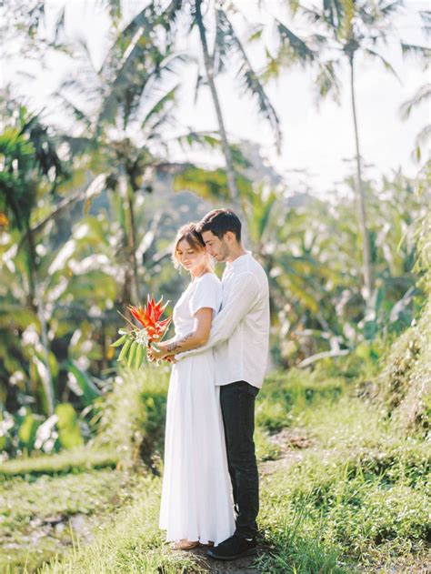 Tropical Couples Session In Bali Bajan Wed