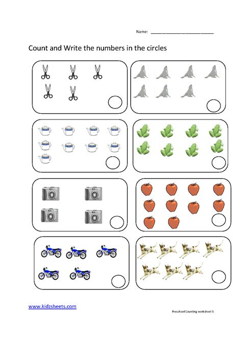 Preschool Counting Worksheets Free Printable Download Them — db-excel.com