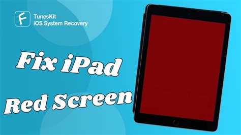 How To Fix Ipad Red Screen Youtube