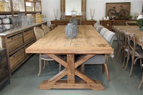 The Farmhouse Table Plus Optional Benches Furniture Dining Table
