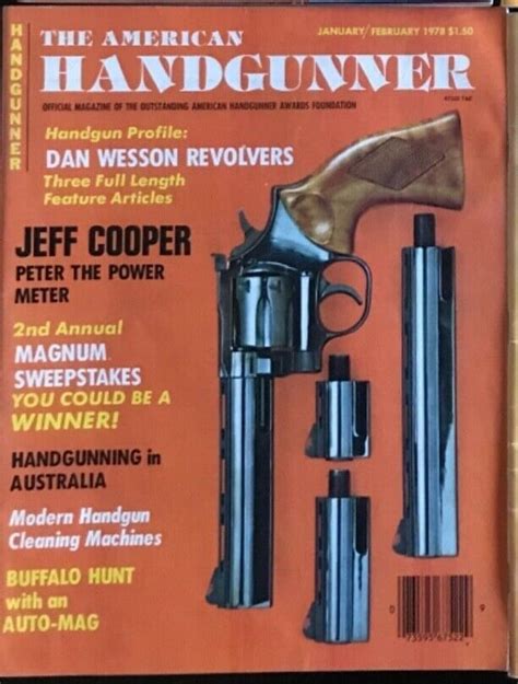 American Handgunner Magazine Back Issues Year 1978 Archive