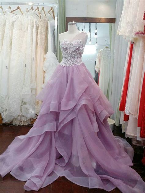 As it happens, wedding dresses were not always white. It doesnt always have to be white, a purple wedding dress ...