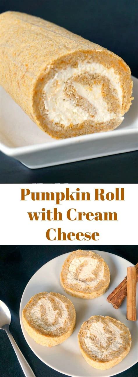 This recipe for pumpkin pie is made light and creamy with the addition of ricotta cheese. Pumpkin Roll with Cream Cheese Filling, the best Fall ...