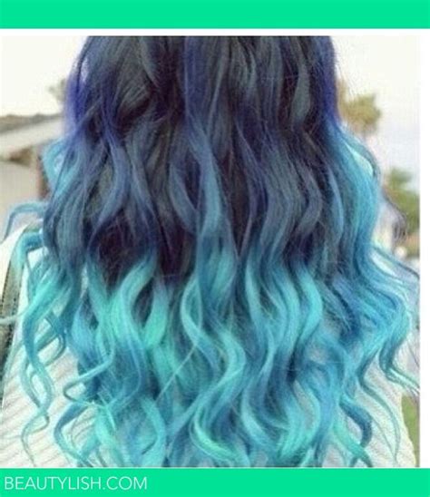 Ombre Hair Blue Hairstyles For Medium Length Hair Hair