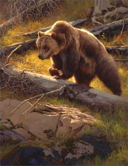 Grizzly Bear Painting By Greg Beecham Bear Paintings Wildlife