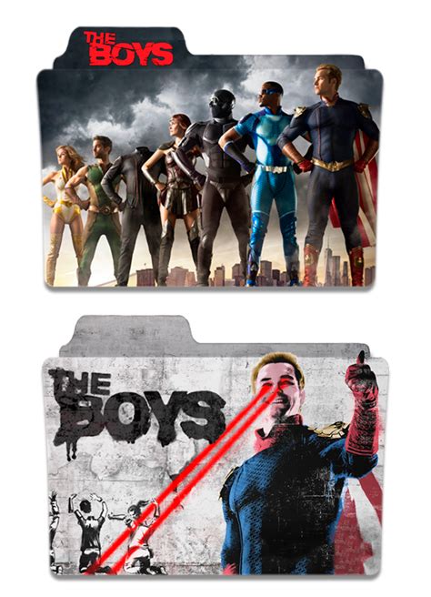 The Boys Tv Series Folder Icons By Randycj On Deviantart