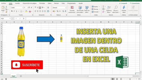 ¿cómo Insertar Una Imagen Dentro De Una Celda En Excel Youtube