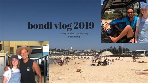 Bondi Vlog 2019 YouTube