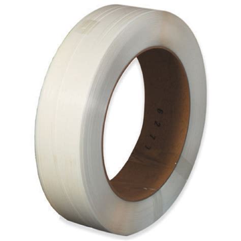8 X 8 12 Core 5mm X 24000 White Poly Strapping 017 Gauge