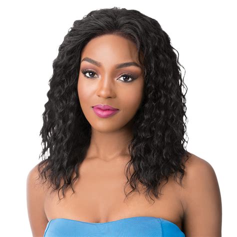 HH S Lace Wet N Wavy French Deep Water Human Hair Wig