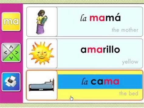 Las sílabas ma-me-mi-mo-mu - Syllables - YouTube