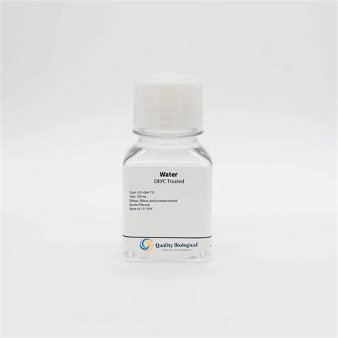 Water Depc Treated Pack Of 4 X 100ml Quality Biological