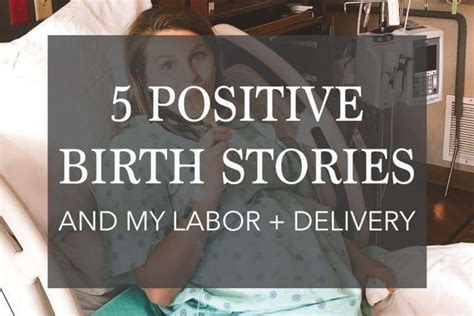 My Natural Birth In Hospital Story 5 Positive Birth Stories Bless Our Littles