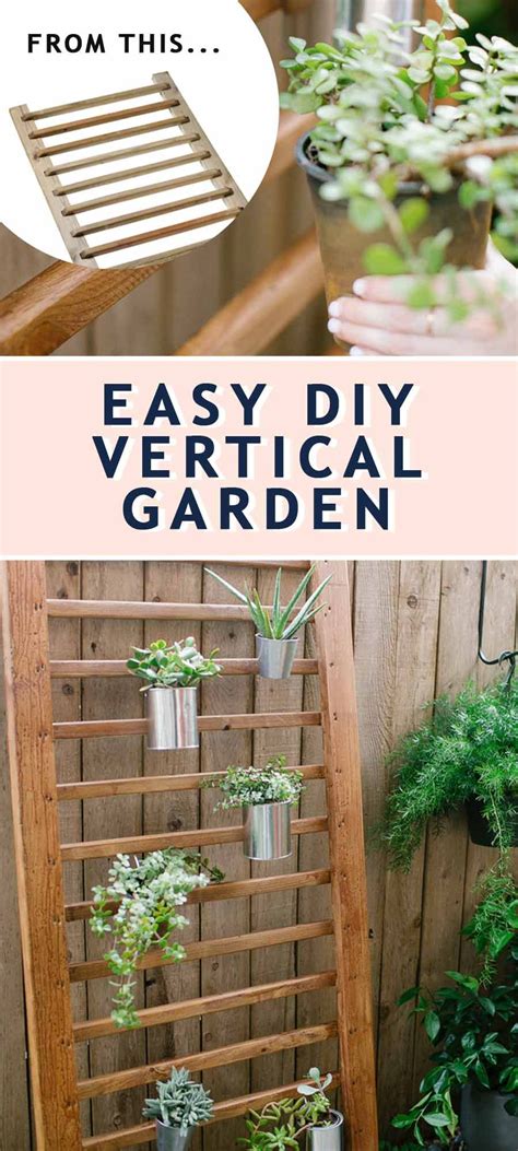 Diy Vertical Garden An Easy Succulent Wall Planter Sugar And Cloth In