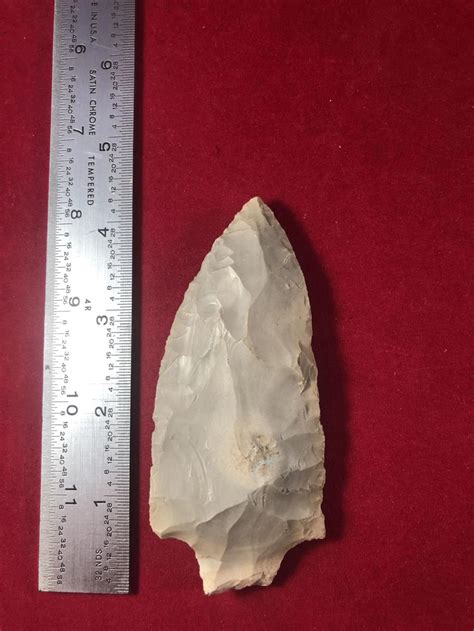 Adena Indian Artifact Arrowhead