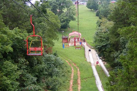Alpine Slide And Chairlift Kentucky Action Park Cave City Flickr