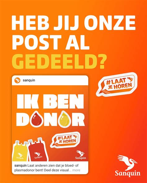 Heb Jij De Ik Ben Donor Post Al Gedeeld 3699 Donors Hebben Onze