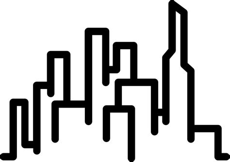 City Svg Png Icon Free Download 67255 Onlinewebfontscom