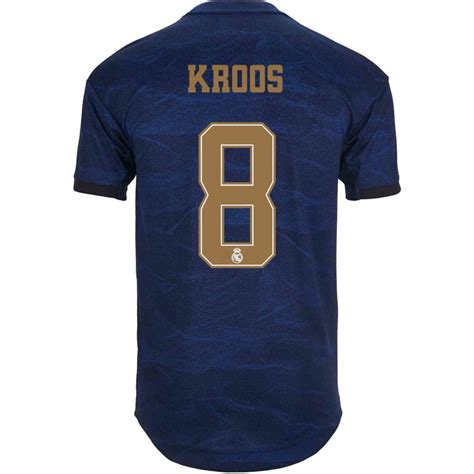 Player @realmadrid & @dfb_team @fifaworldcup winner 2014 | 4x cl winner my foundation: 2019/20 adidas Toni Kroos Real Madrid Away Authentic Jersey - SoccerPro