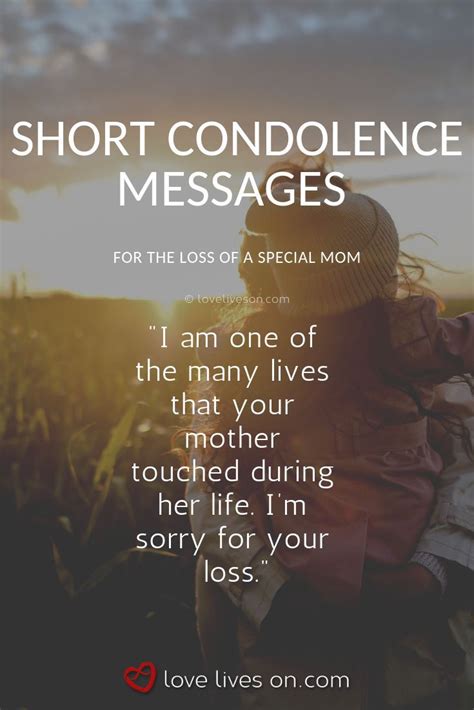 Quotes About Life Condolences Sample Condolence Messages For Loss Of