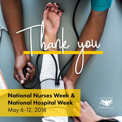 National Nurses Week National Hospital Week And National Tourism Week Recognized Government