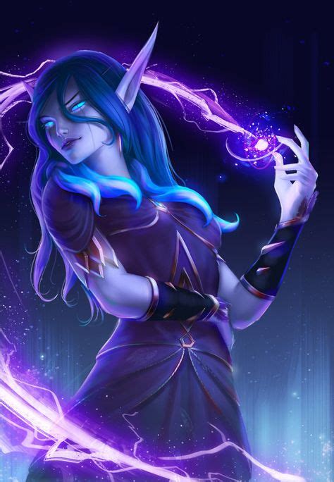 Void Elves Ideas Warcraft Art Elves World Of Warcraft