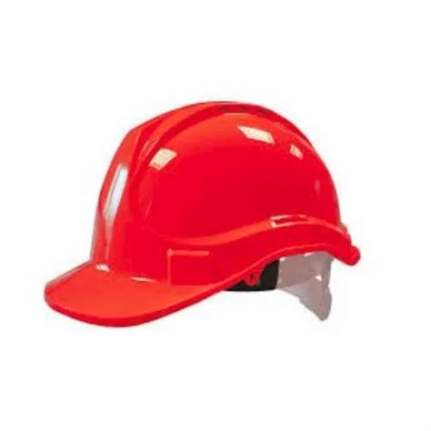 Abs Red Safety Helmet For Construction Size Medium At Rs 14000
