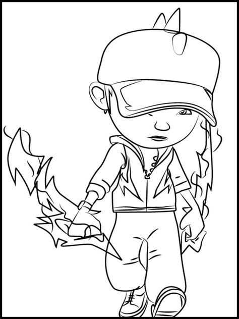 Get best boboiboy cartoon coloring page for kids for free in hd resolution. Coloring BoBoiBoy 2