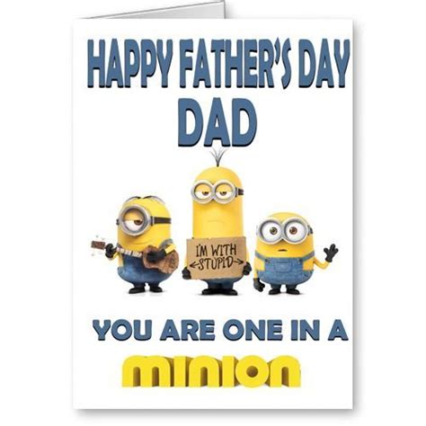 Minions Fathers Day Card Minions Minion Movie Minion 2015
