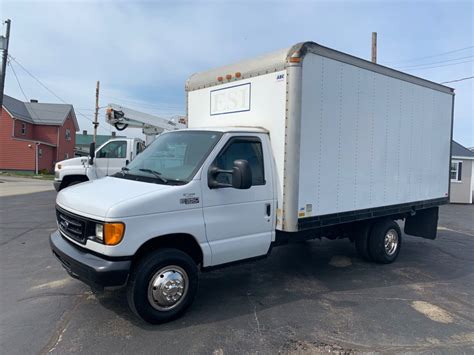 2005 Ford E 350 Econoline 15ft Box Straight Truck Cube Delivery Van Cutaway