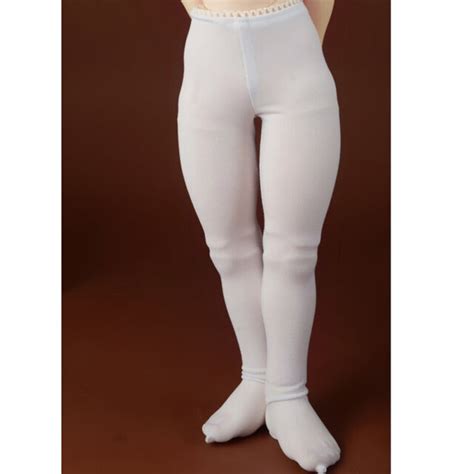 Dollmore 19 Inch Doll Tights Illua Doll Size Span·dex Panty Stockings White Ebay