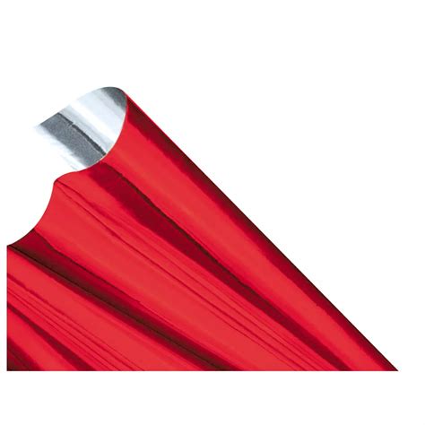 Papel Metalico 25mts Rojo 10707001 Super Papelera