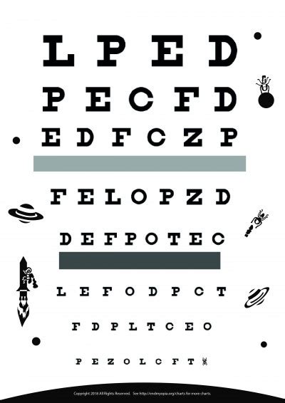 As eyesight can change over time, performing the test without. Download Free Eye Charts - A4 - Letter Size - 6 Meter - 3 ...