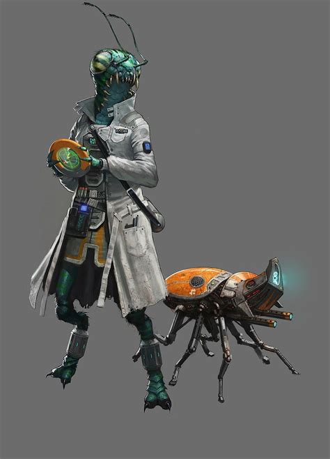 Pin By Sun Hova On モンスター Alien Concept Art Concept Art Characters