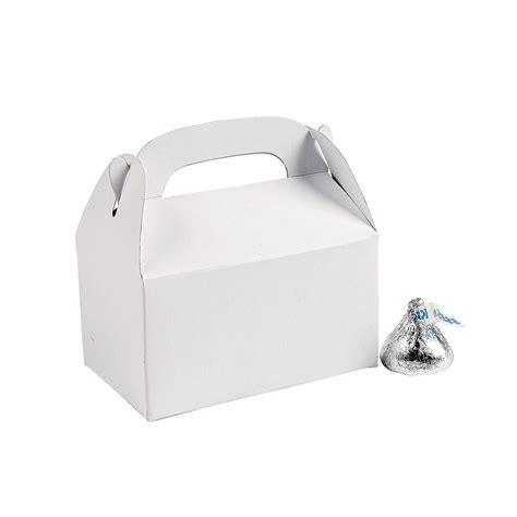 Fun Express Mini White Treat Boxes 24pc Party Supplies