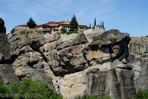 A Monastic Retreat Meteora Greece From The James Bond Movie For