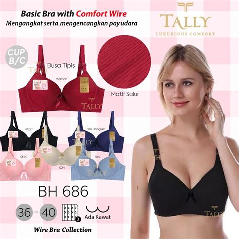 Bh Tally 686 New Foam Tally Bra There Is A Thin Cotton Foam Material Cup B Bra Daily