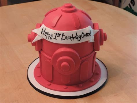 Fire Hydrant Birthday Cake Fun Little Cake For A Little Boys 1st