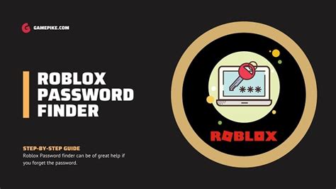 Best Roblox Password Finder To Find Lost Password In