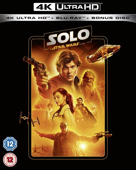Solo A Star Wars Story 4k Ultra Hd Blu Ray Free Shipping Over £20