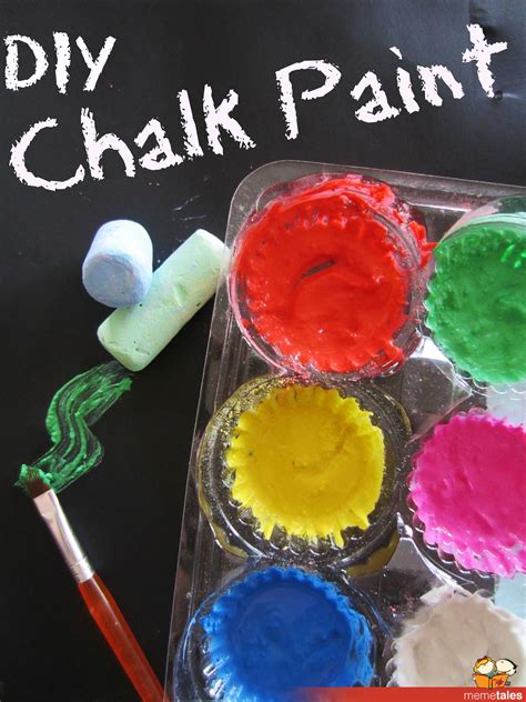 Diy Chalk Paint Diy Chalk Homemade Art Diy Chalk Paint